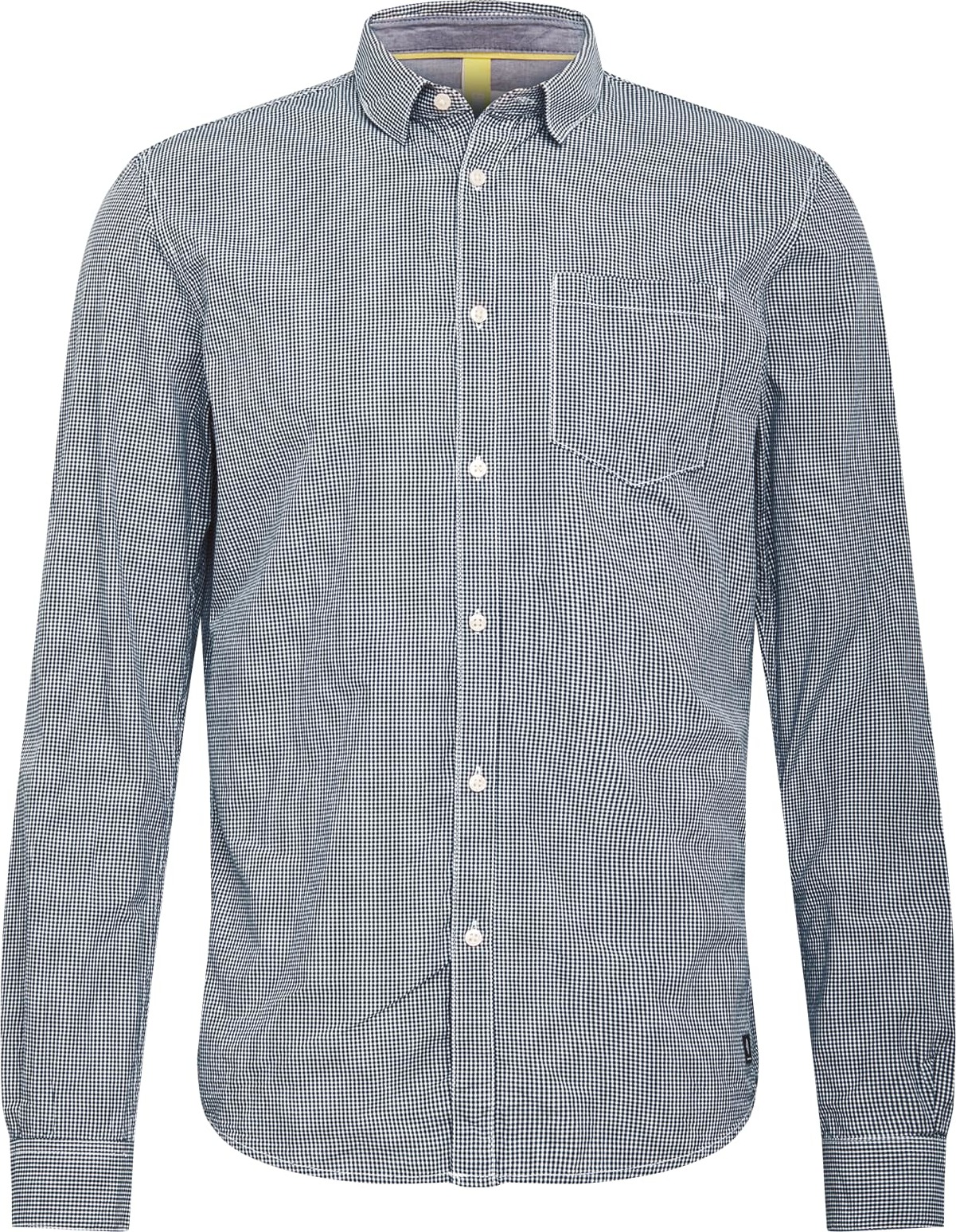 TOM TAILOR DENIM Košile 'Vichy' noční modrá / bílá