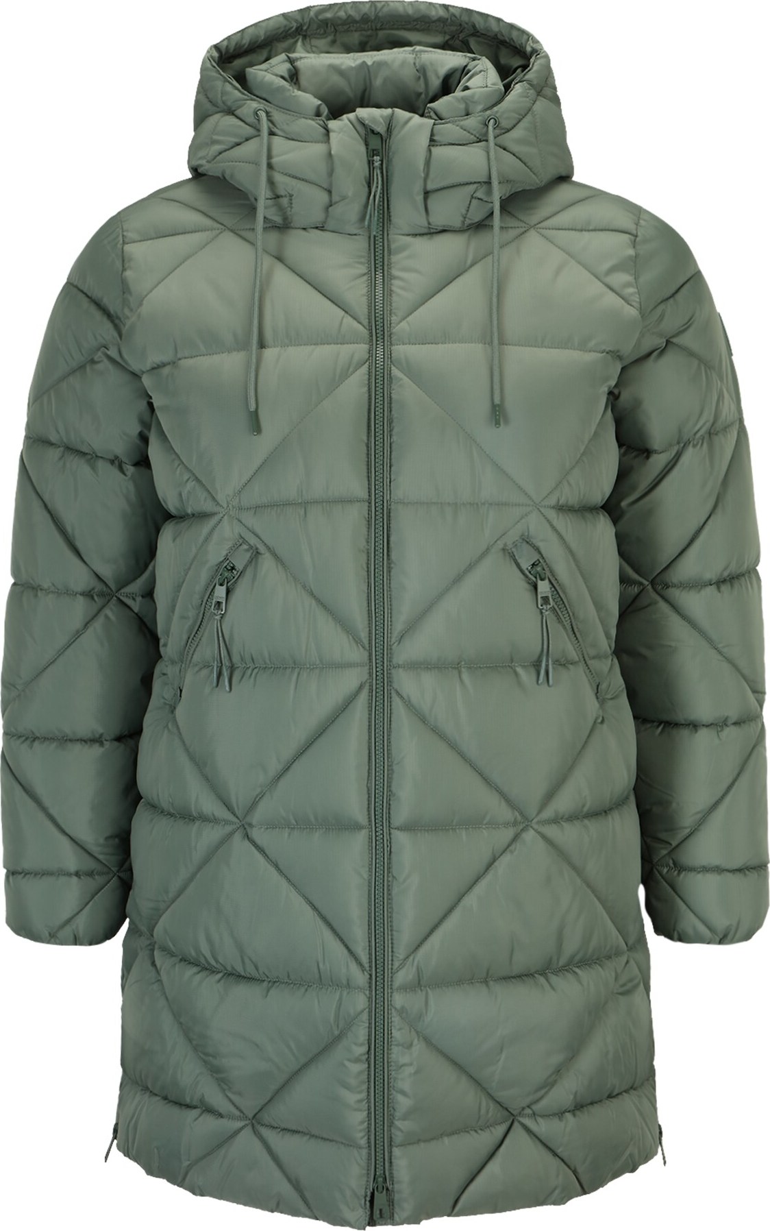 TOM TAILOR DENIM Přechodný kabát pastelově zelená