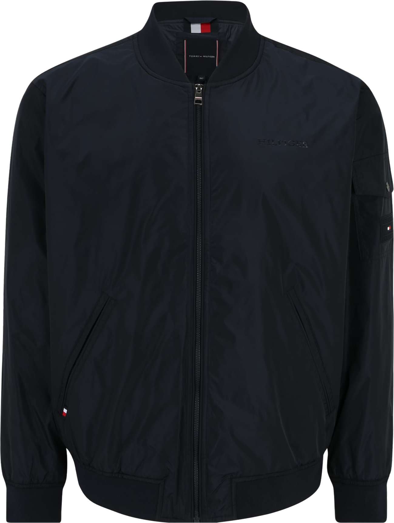 Tommy Hilfiger Big & Tall Přechodná bunda námořnická modř / červená / bílá
