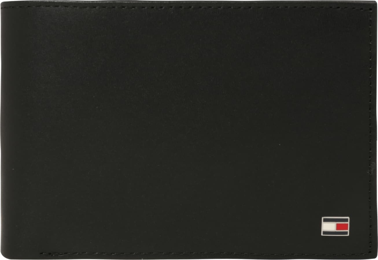 TOMMY HILFIGER Peněženka 'Eton' červená / černá / bílá