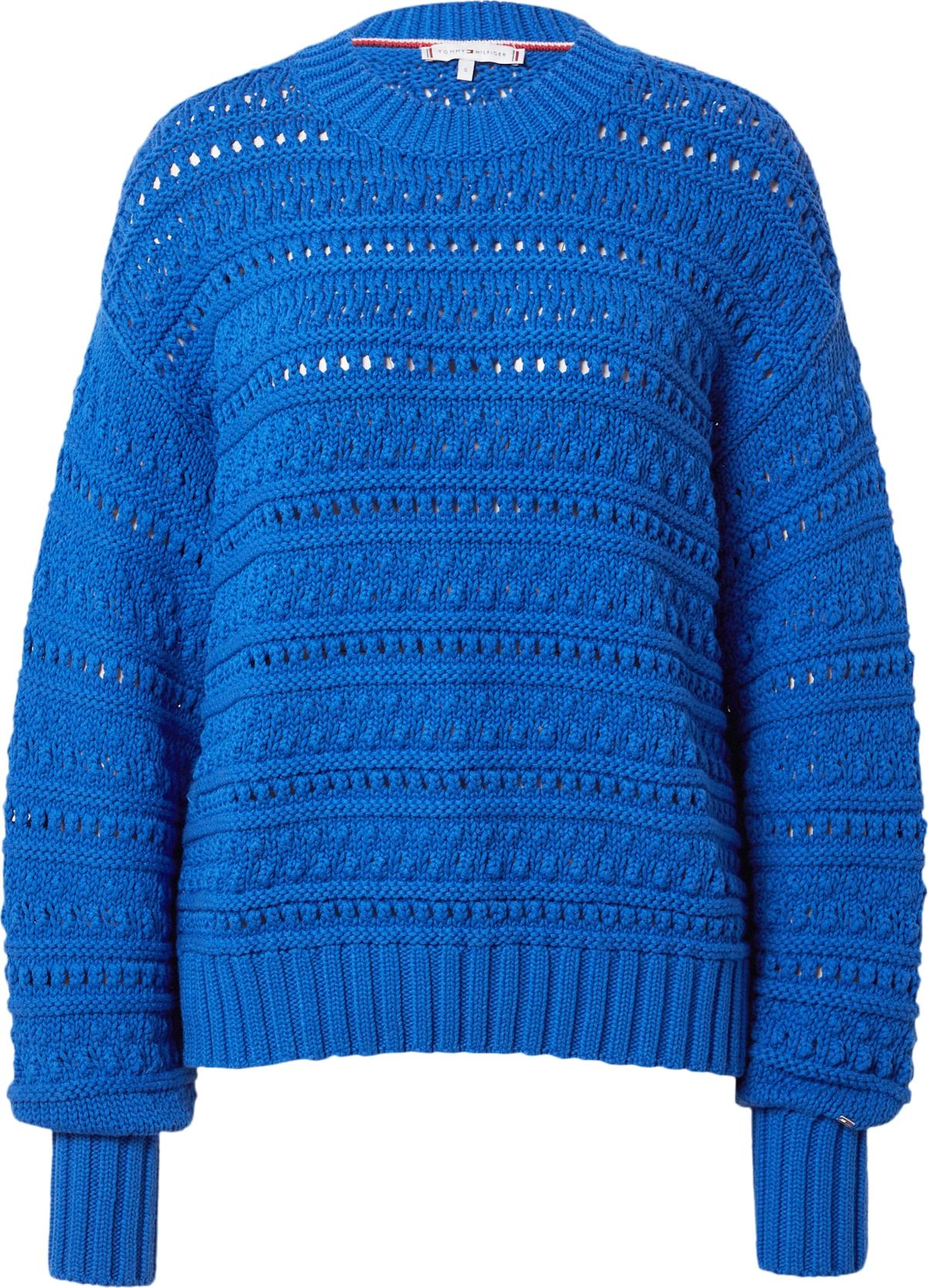 TOMMY HILFIGER Svetr tmavě modrá