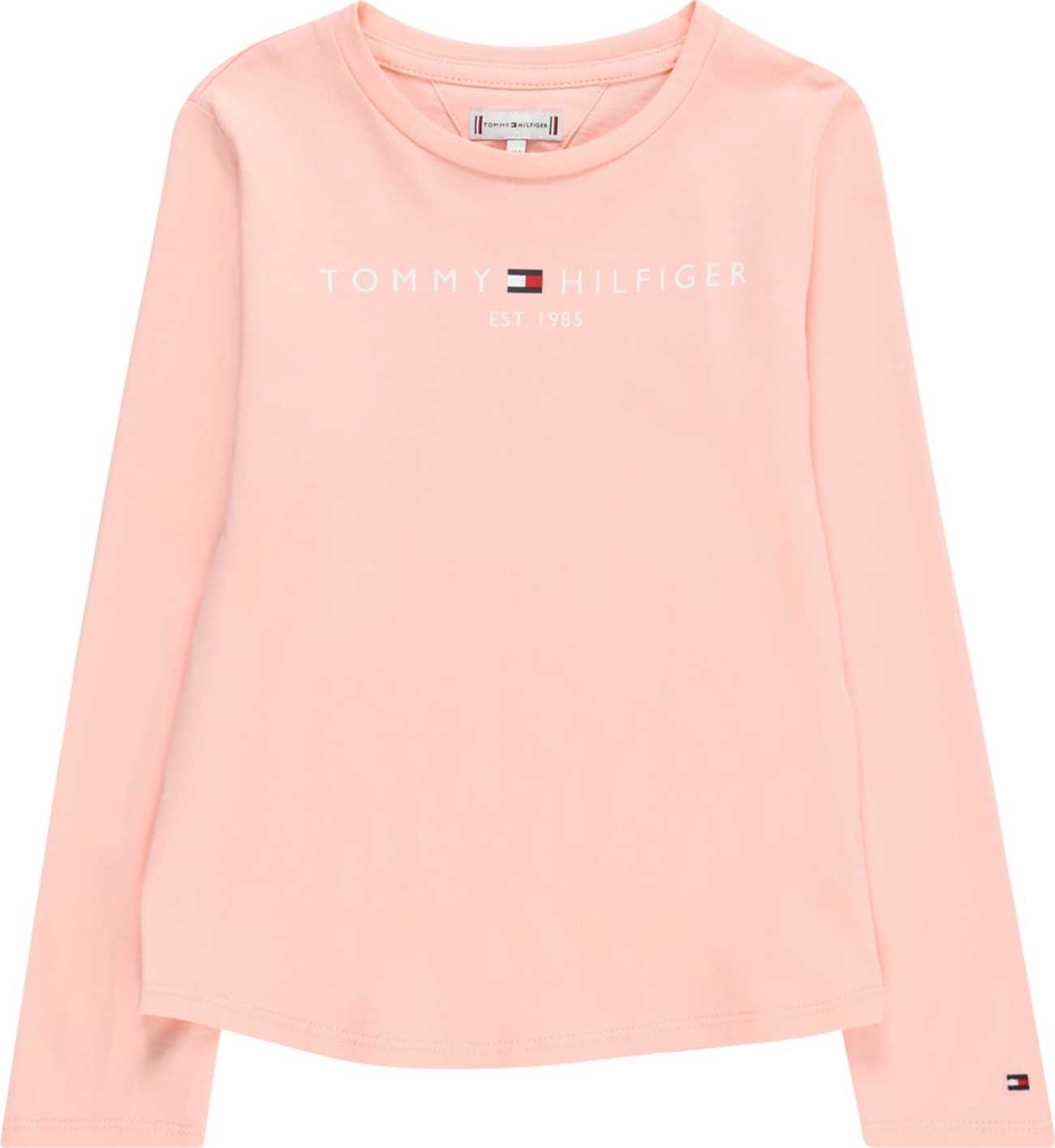 TOMMY HILFIGER Tričko modrá / růžová / červená / bílá