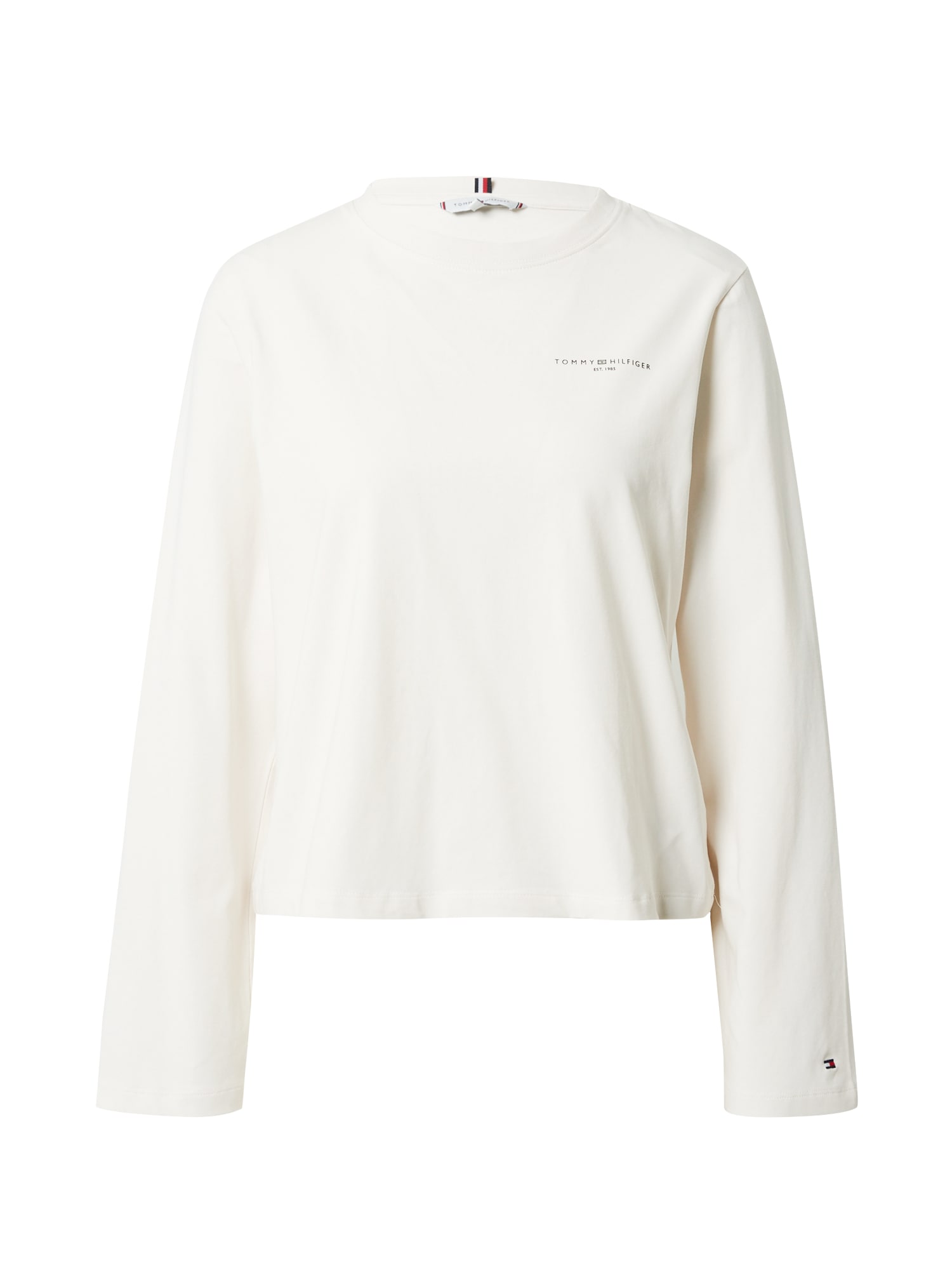 TOMMY HILFIGER Tričko noční modrá / ohnivá červená / bílá