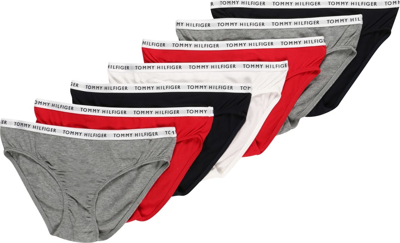 Tommy Hilfiger Underwear Spodní prádlo šedý melír / červená / černá / bílá