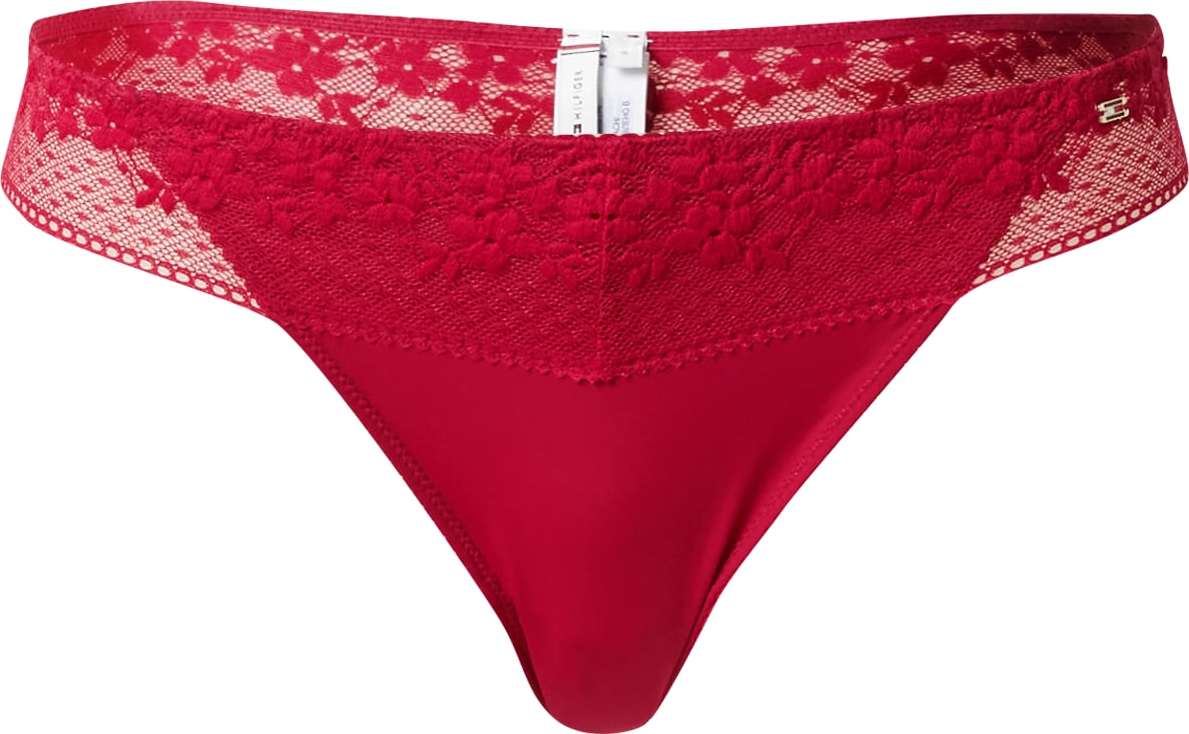 Tommy Hilfiger Underwear Tanga červená