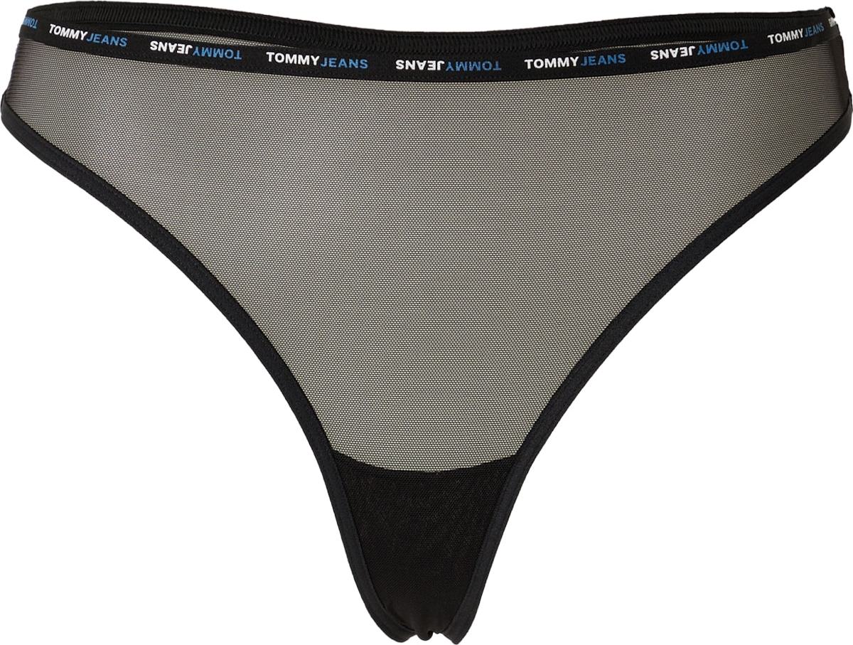 Tommy Hilfiger Underwear Tanga modrá / černá / offwhite