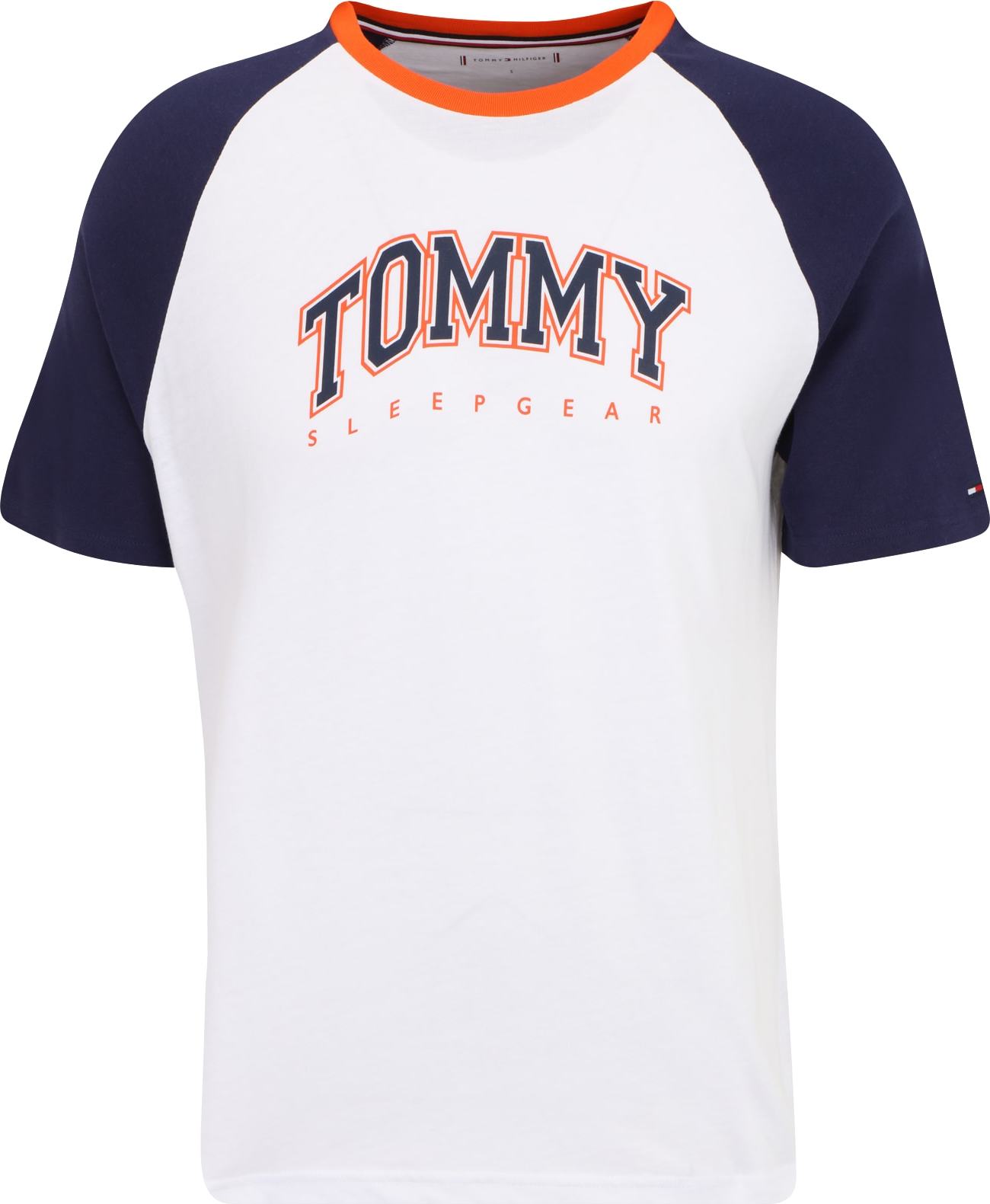 Tommy Hilfiger Underwear Tílko námořnická modř / oranžová / bílá