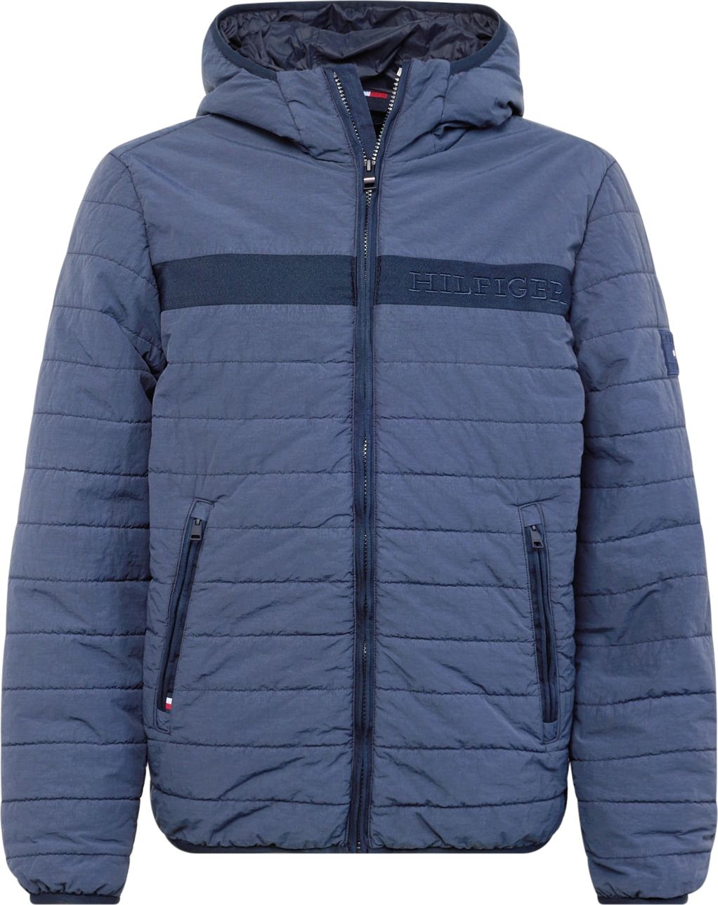 TOMMY HILFIGER Přechodná bunda námořnická modř / noční modrá