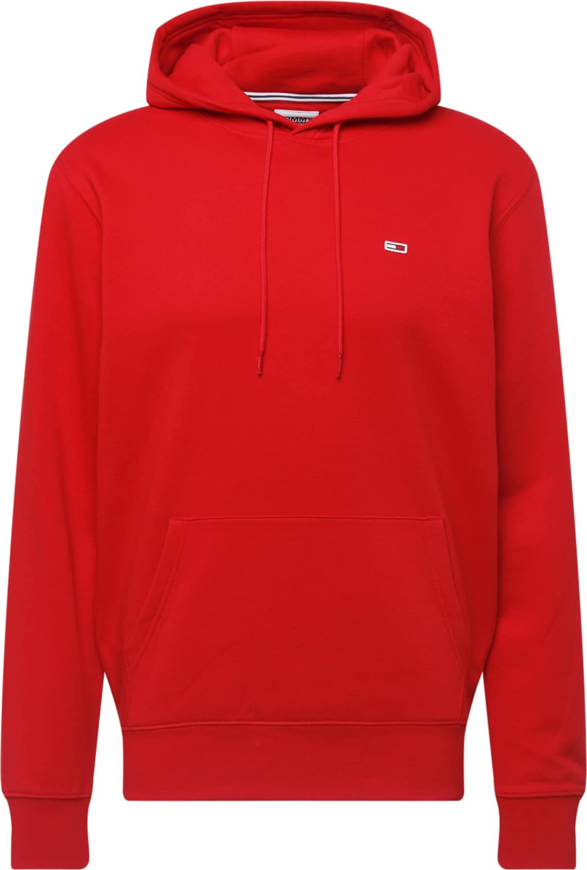 Tommy Jeans Mikina námořnická modř / ohnivá červená / bílá