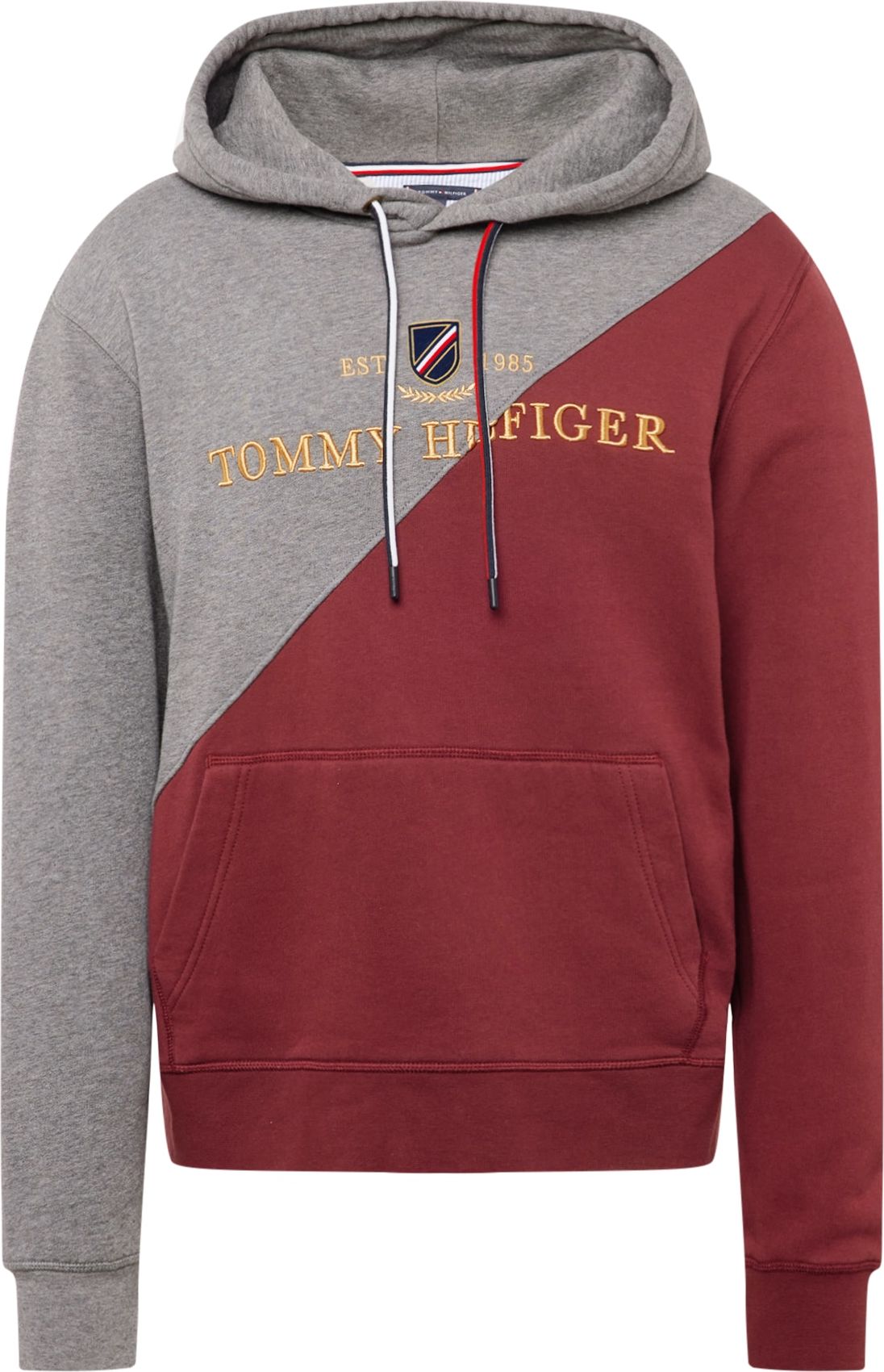 Tommy Jeans Mikina šedá / mix barev