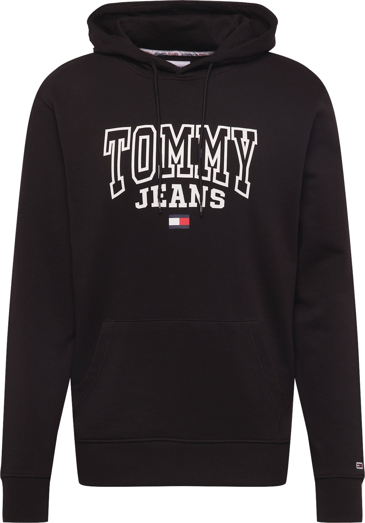 Tommy Jeans Mikina tmavě modrá / červená / černá / bílá