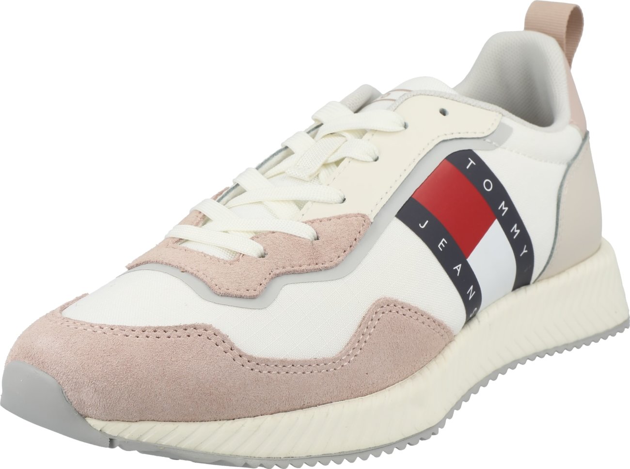 Tommy Jeans Tenisky béžová / starobéžová / námořnická modř / bílá