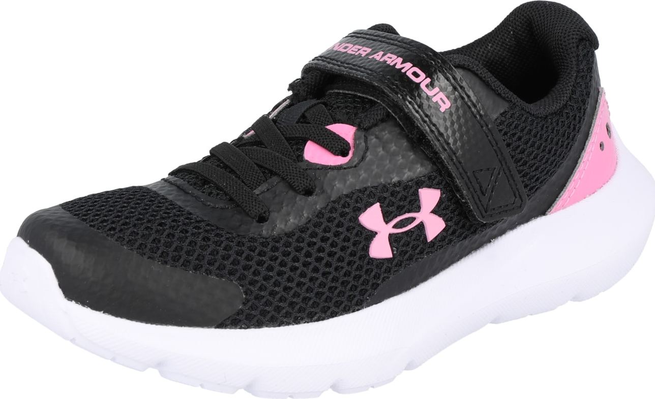 UNDER ARMOUR Sportovní boty 'Surge 3 AC' světle růžová / černá