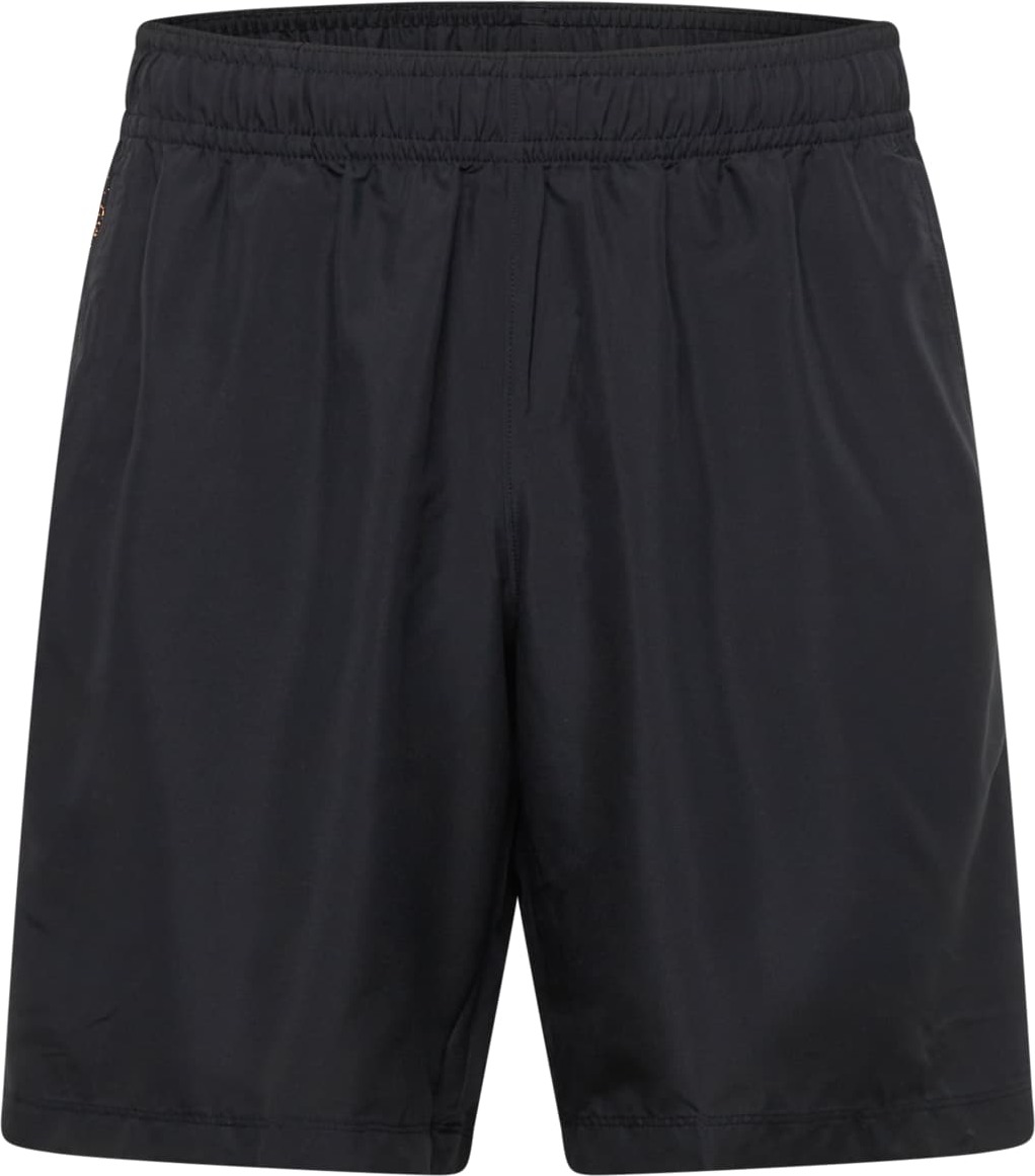 UNDER ARMOUR Sportovní kalhoty žlutá / černá