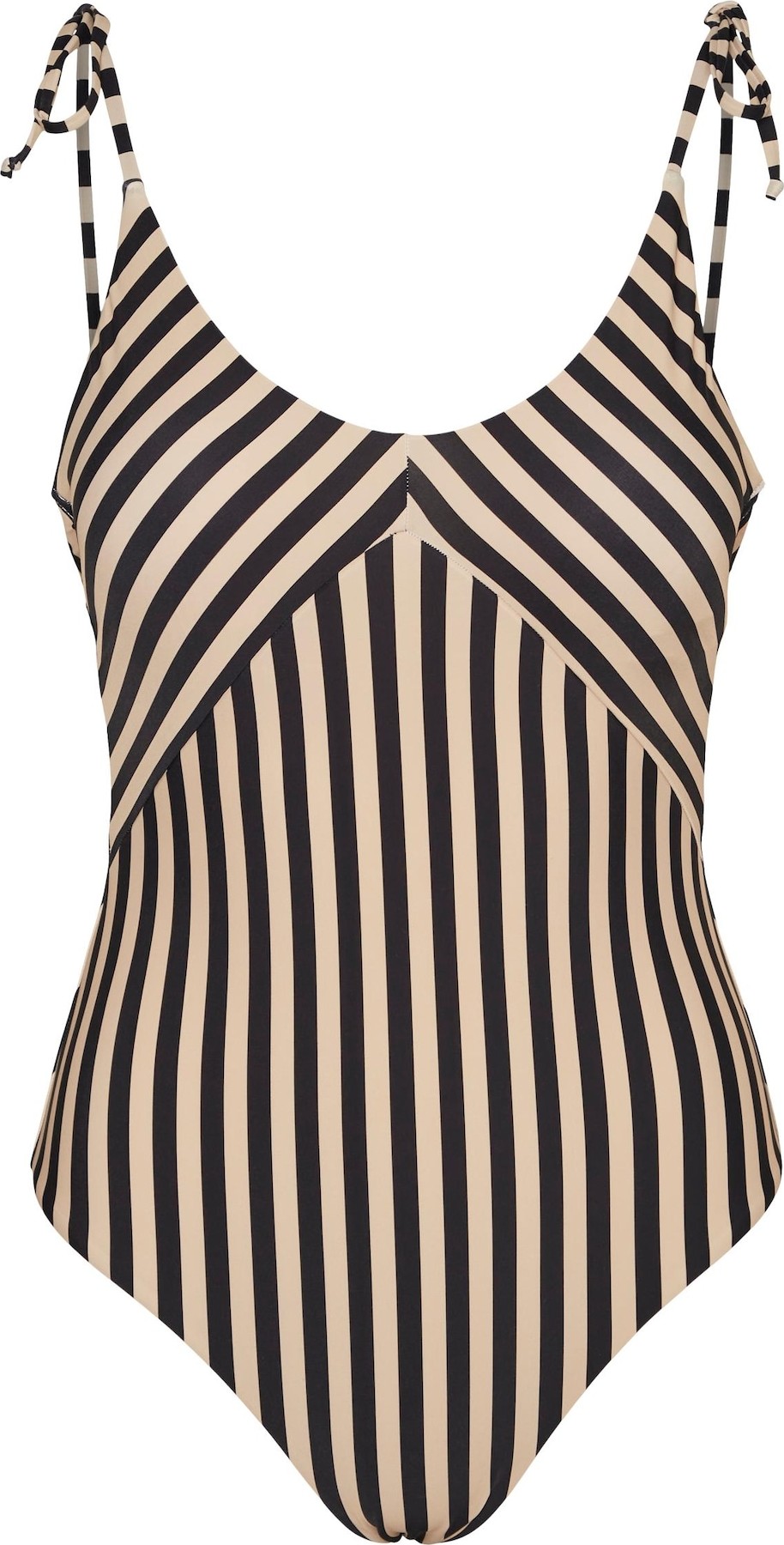 VERO MODA Plavky 'ANJU' béžová / černá