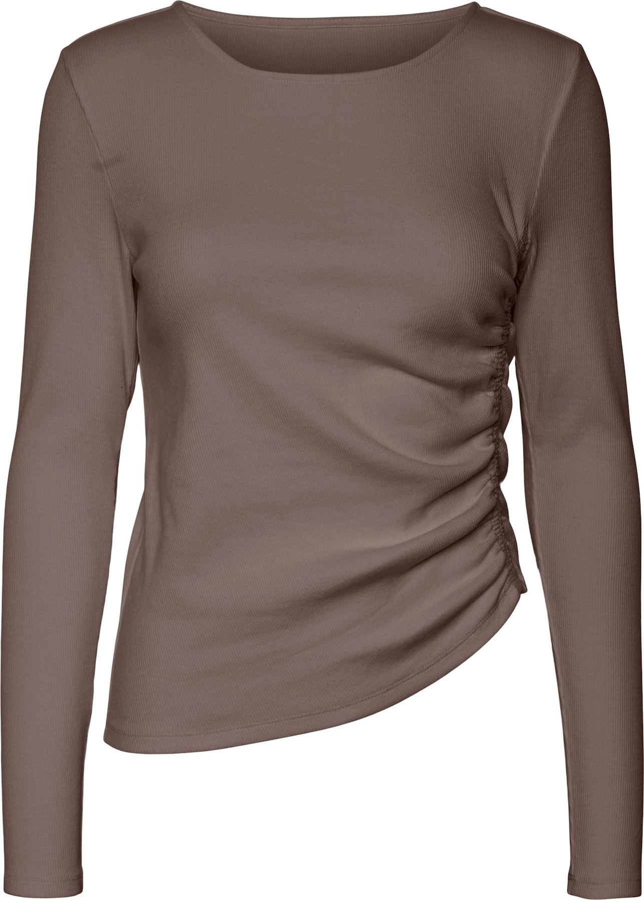 VERO MODA Tričko šedobéžová