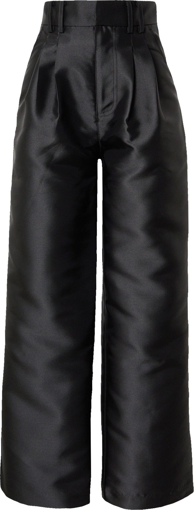 Warehouse Kalhoty s puky černá