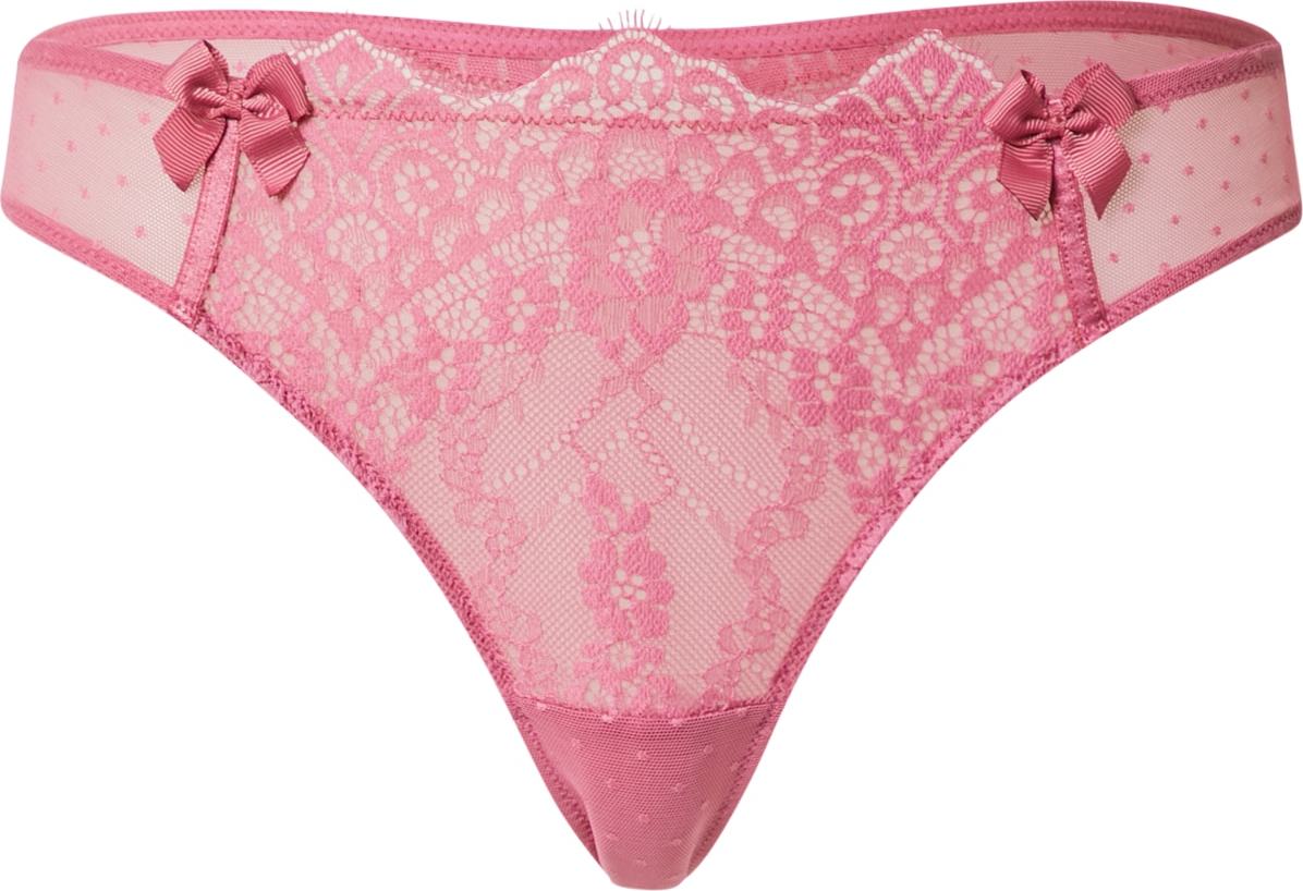 ABOUT YOU x hunkemöller Tanga 'Marilee ' tmavě růžová