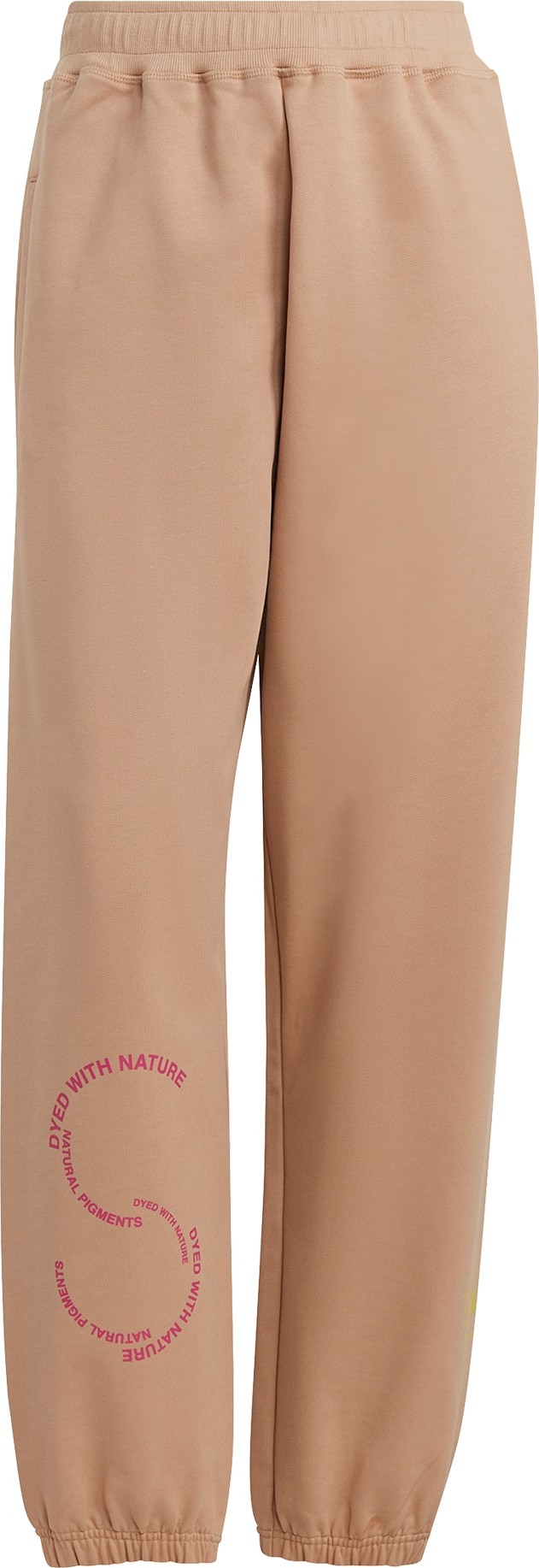 ADIDAS BY STELLA MCCARTNEY Sportovní kalhoty světle hnědá / pink