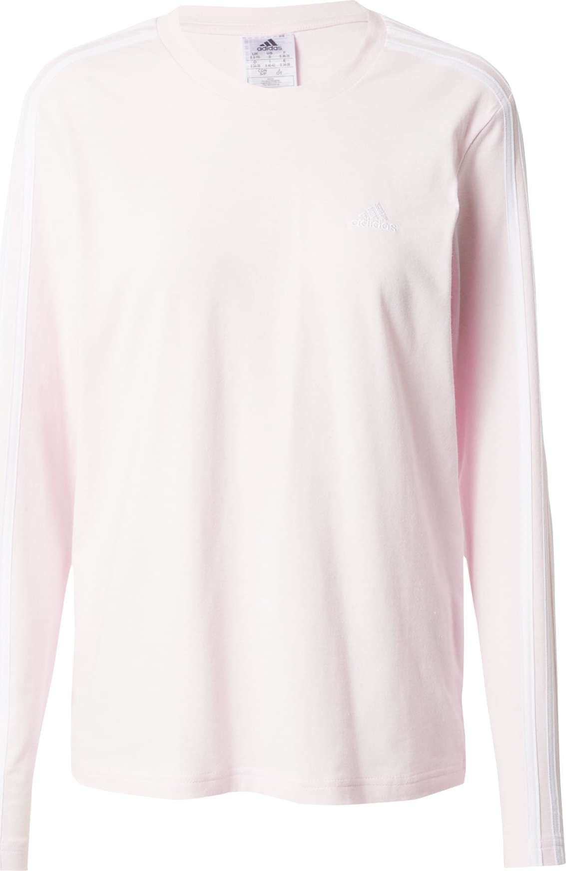 ADIDAS SPORTSWEAR Funkční tričko pastelově růžová / bílá