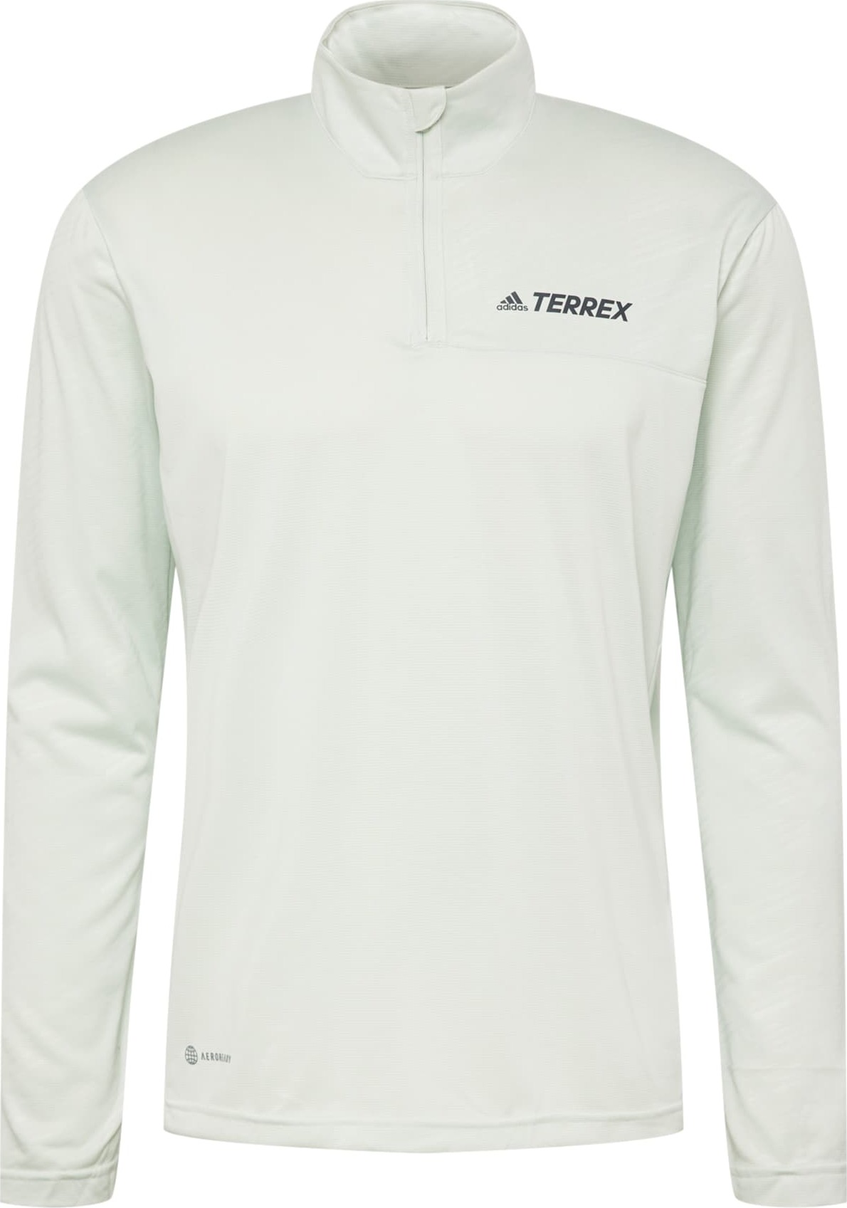 ADIDAS TERREX Funkční tričko šedá / pastelově zelená
