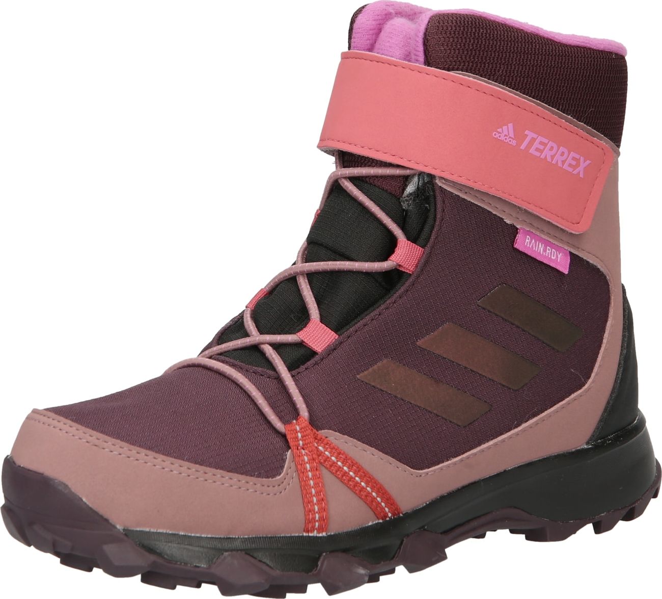 ADIDAS TERREX Kozačky fialová / pink / tmavě červená