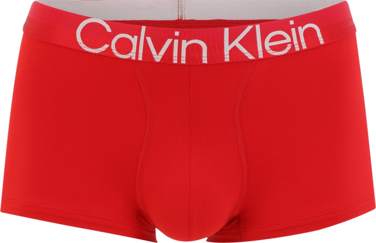 Calvin Klein Underwear Boxerky červená / bílá