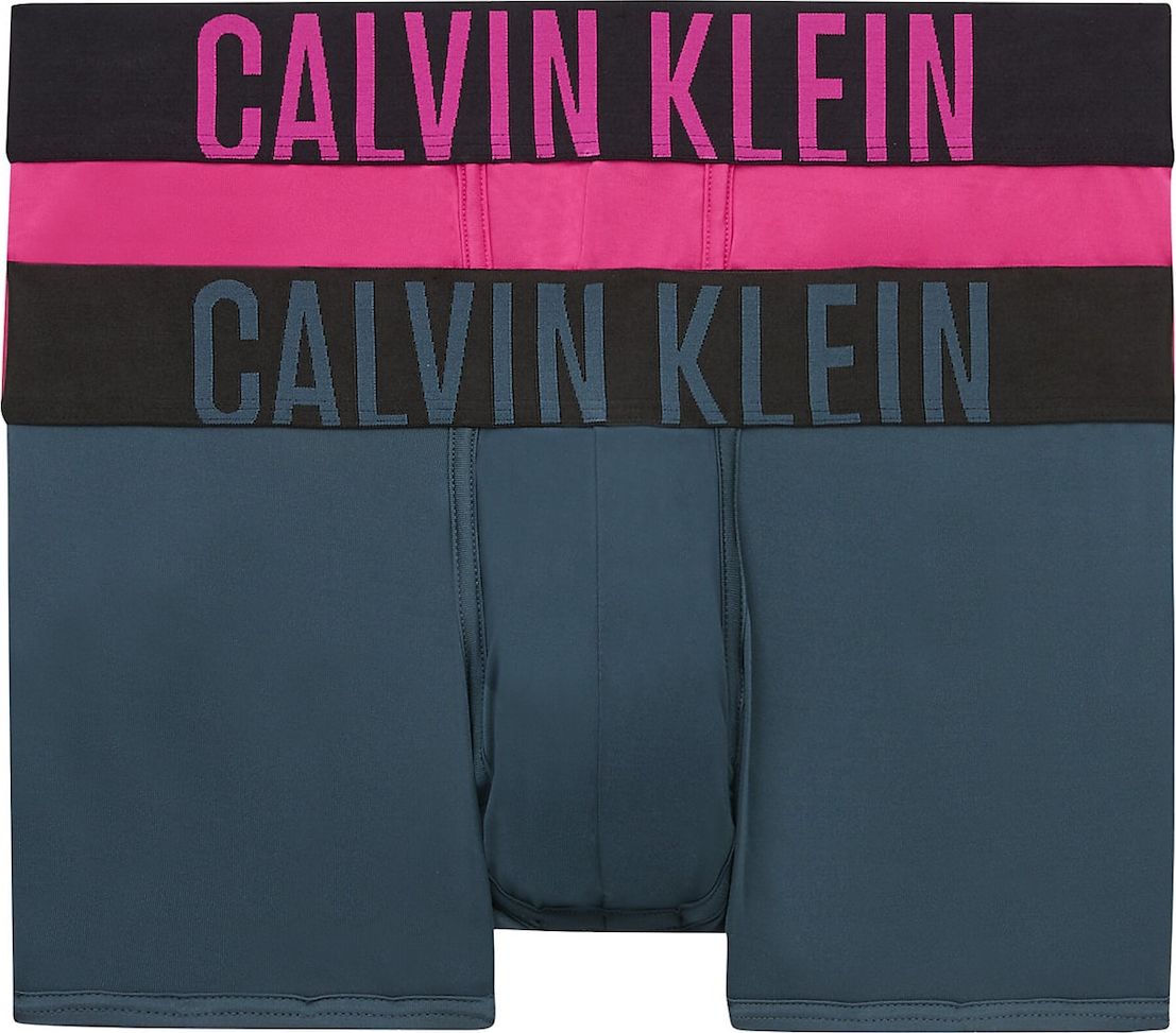 Calvin Klein Underwear Boxerky petrolejová / fuchsiová / černá