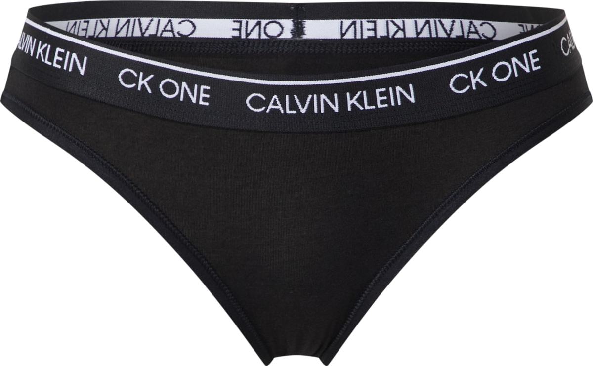 Calvin Klein Underwear Kalhotky černá