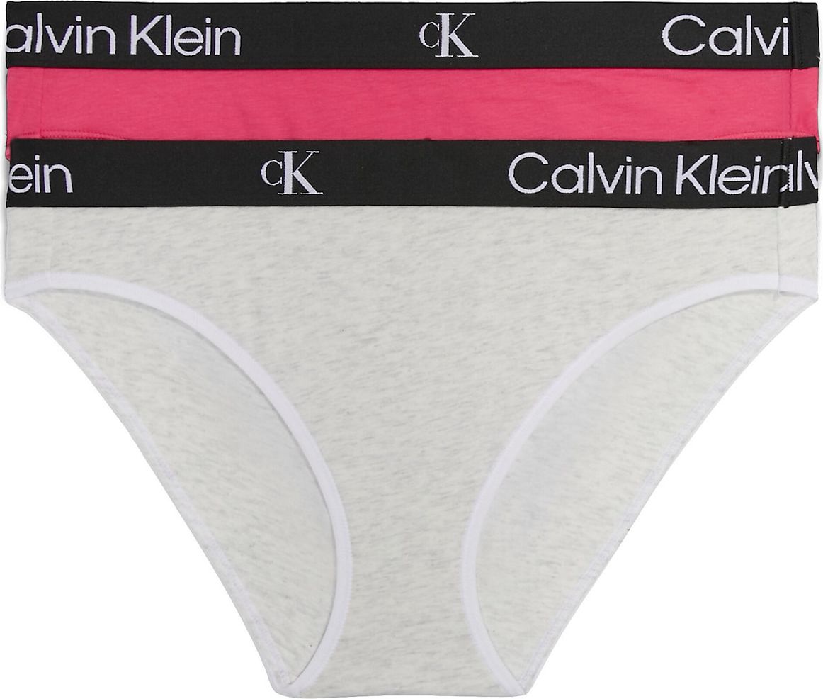 Calvin Klein Underwear Kalhotky 'CK96' šedá / pink / černá / bílá
