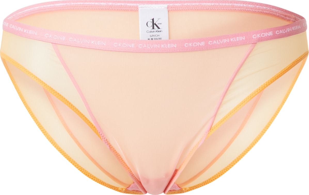 Calvin Klein Underwear Kalhotky 'Pride' žlutá / oranžová / pink / bílá