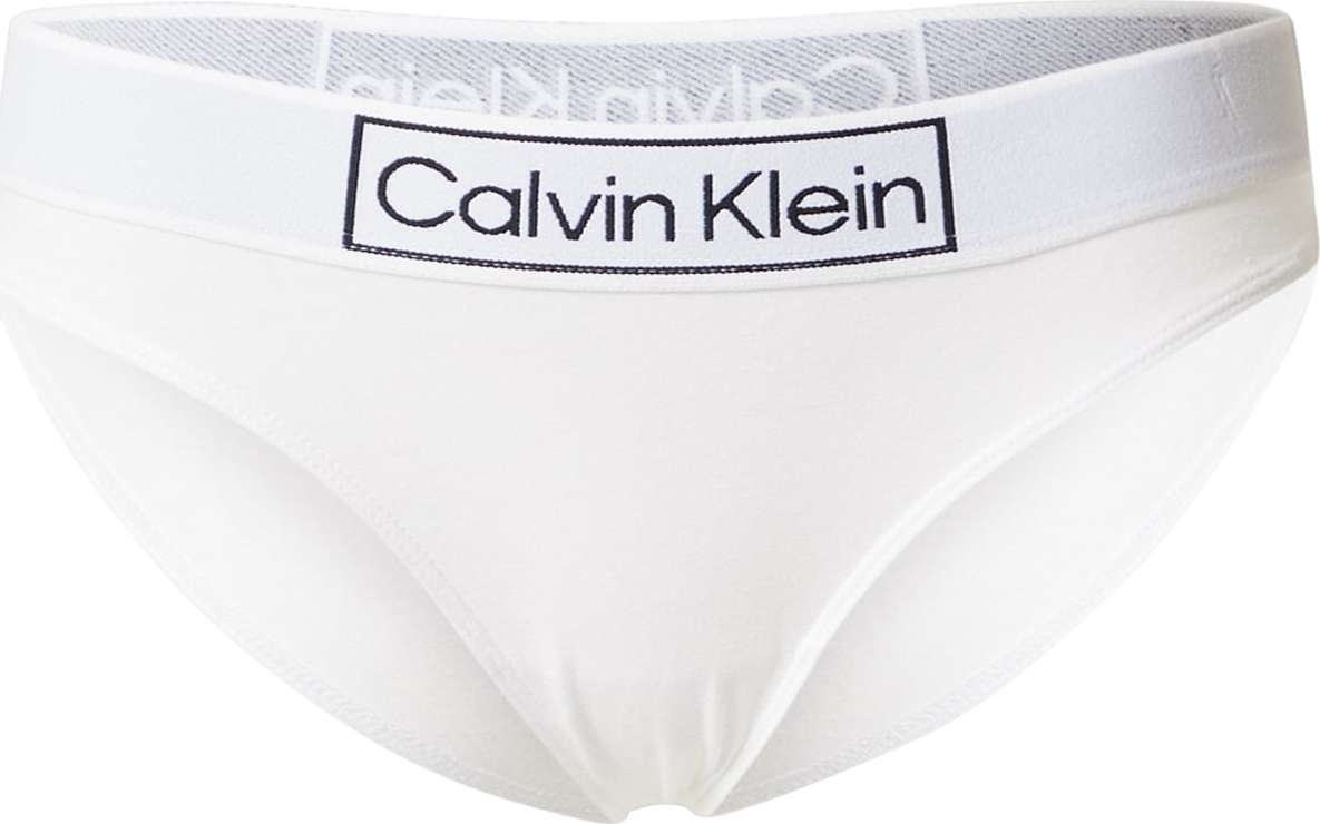 Calvin Klein Underwear Kalhotky 'Reimagine Heritage' černá / bílá