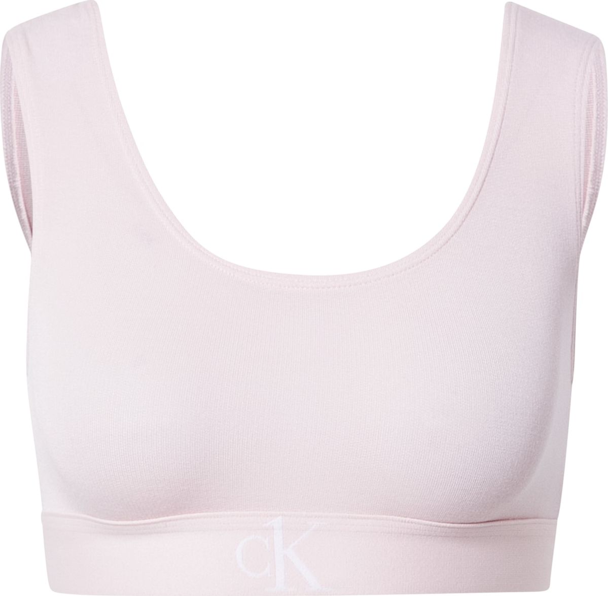 Calvin Klein Underwear Podprsenka pastelově růžová / bílá