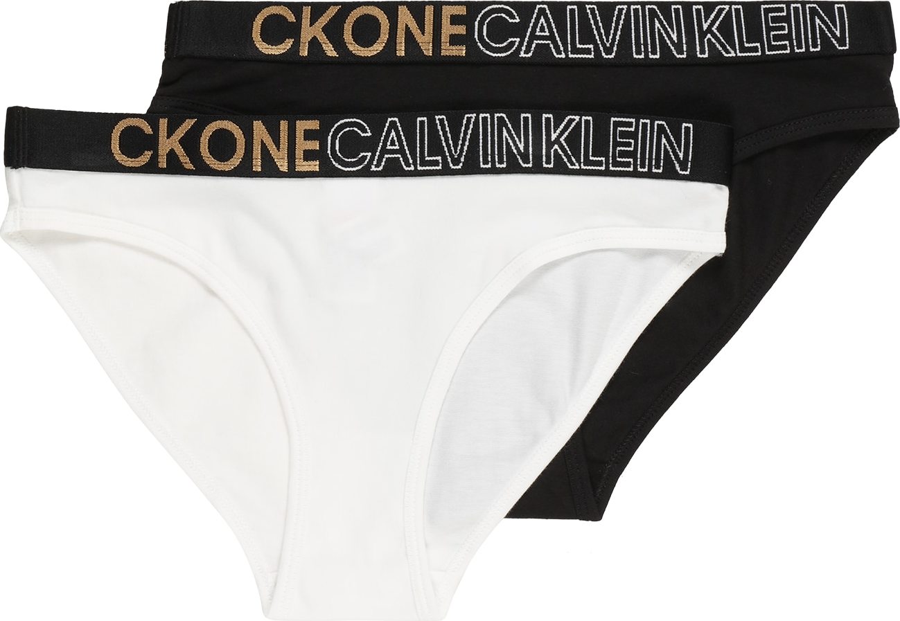 Calvin Klein Underwear Spodní prádlo černá / bílá