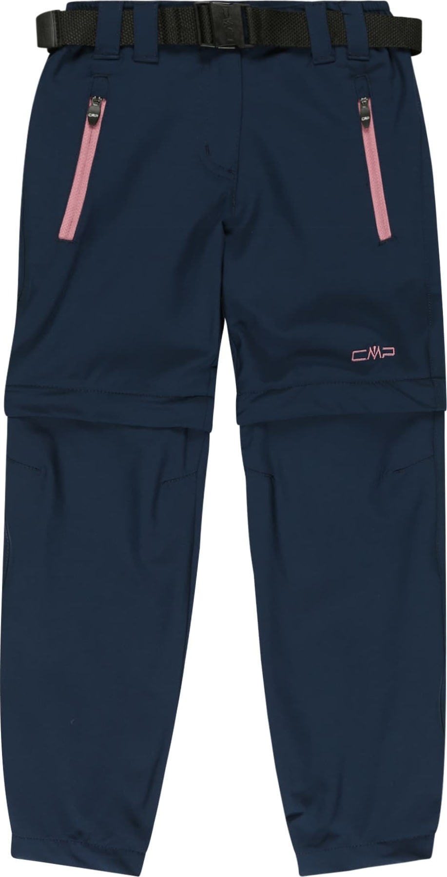 CMP Outdoorové kalhoty námořnická modř / pink