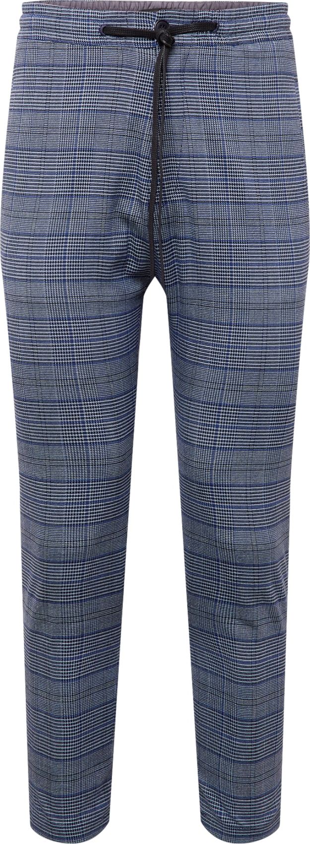 DRYKORN Chino kalhoty 'JEGER' modrá / černá / bílá