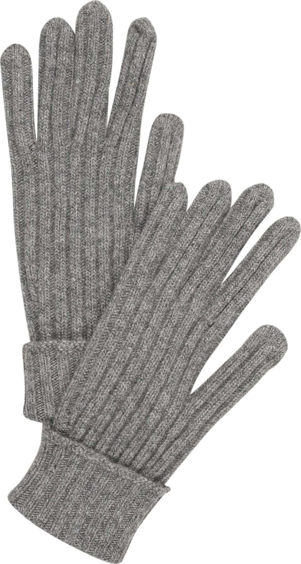 DRYKORN Prstové rukavice 'GLIVO' šedá