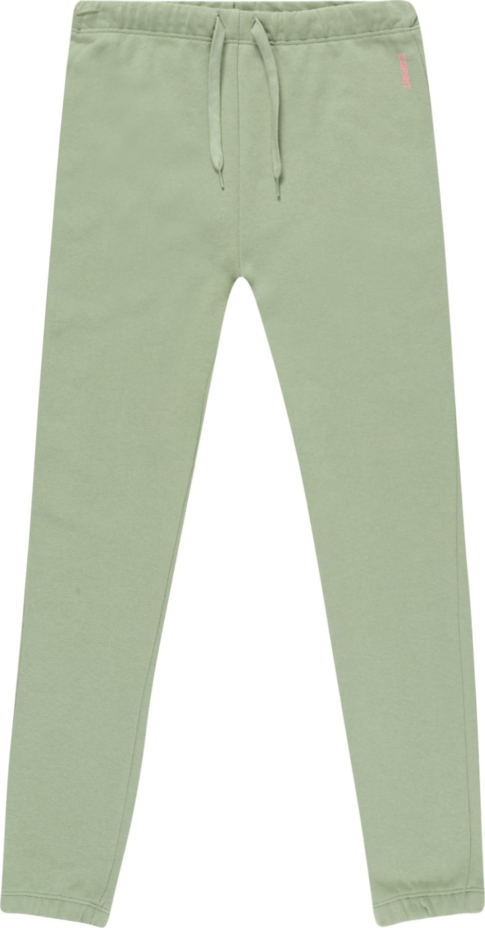 ESPRIT Kalhoty khaki / růžová