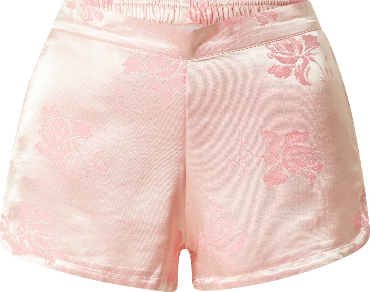 ETAM Pyžamové kalhoty 'ENCHANTEE' růžová