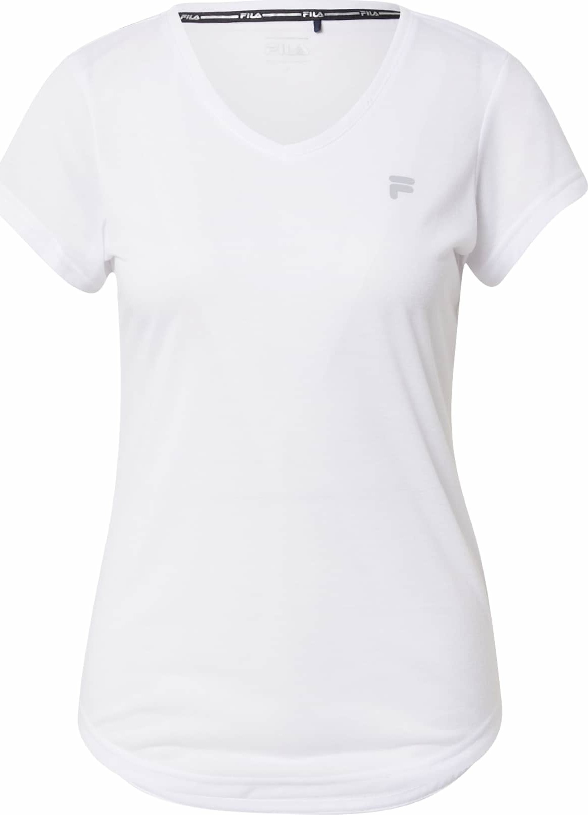 FILA Funkční tričko světle šedá / bílá
