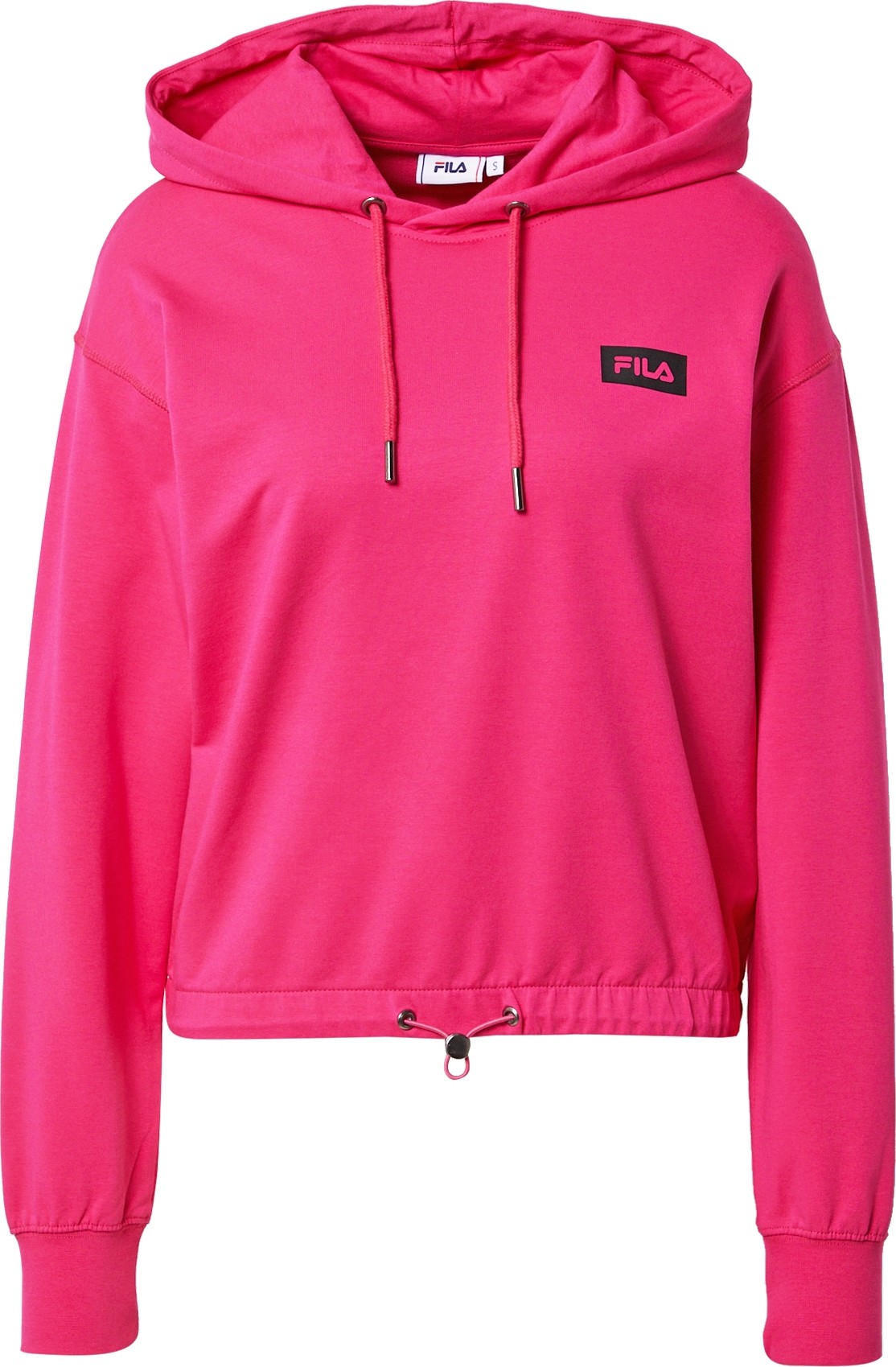 FILA Mikina 'BURDUR' pink / černá