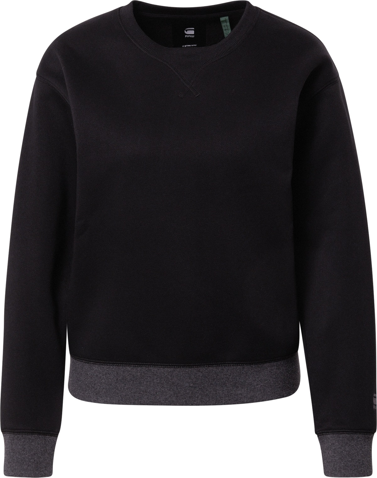 G-Star RAW Mikina 'Premium Core' šedá / černá