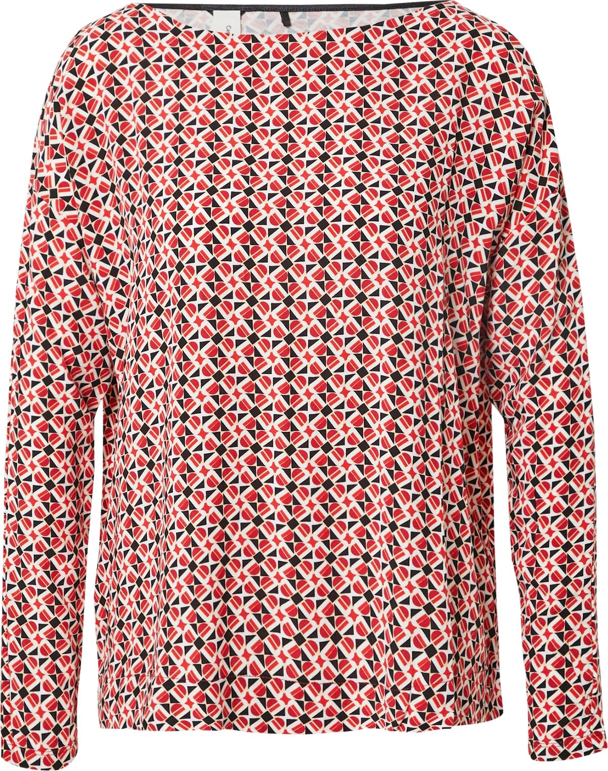 GERRY WEBER Tričko oranžová / červená / černá / bílá