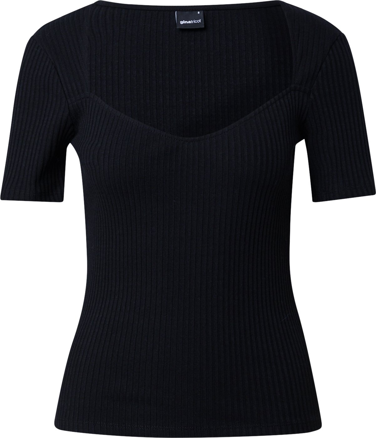 Gina Tricot Tričko 'Gia' černá