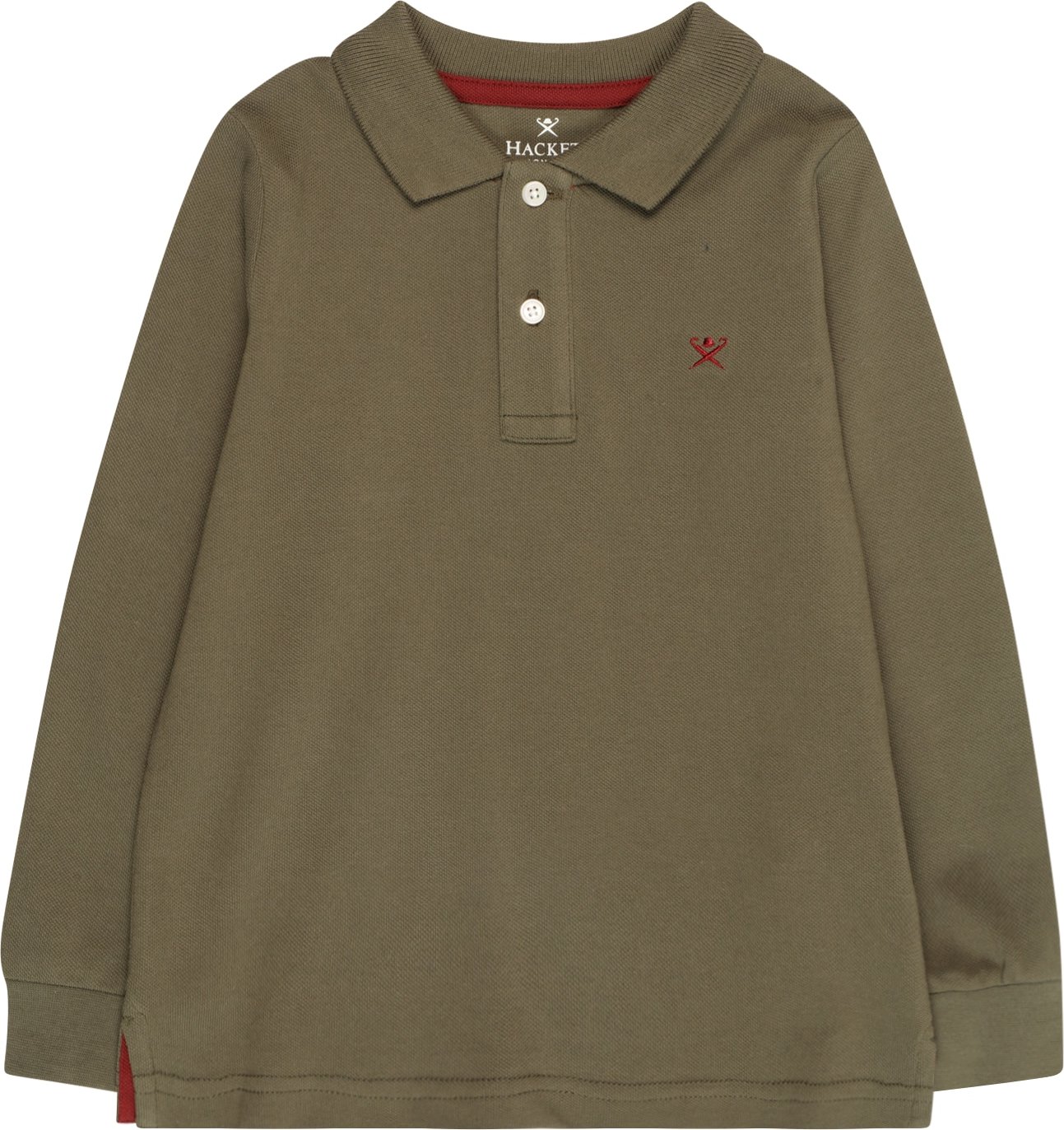 Hackett London Tričko khaki