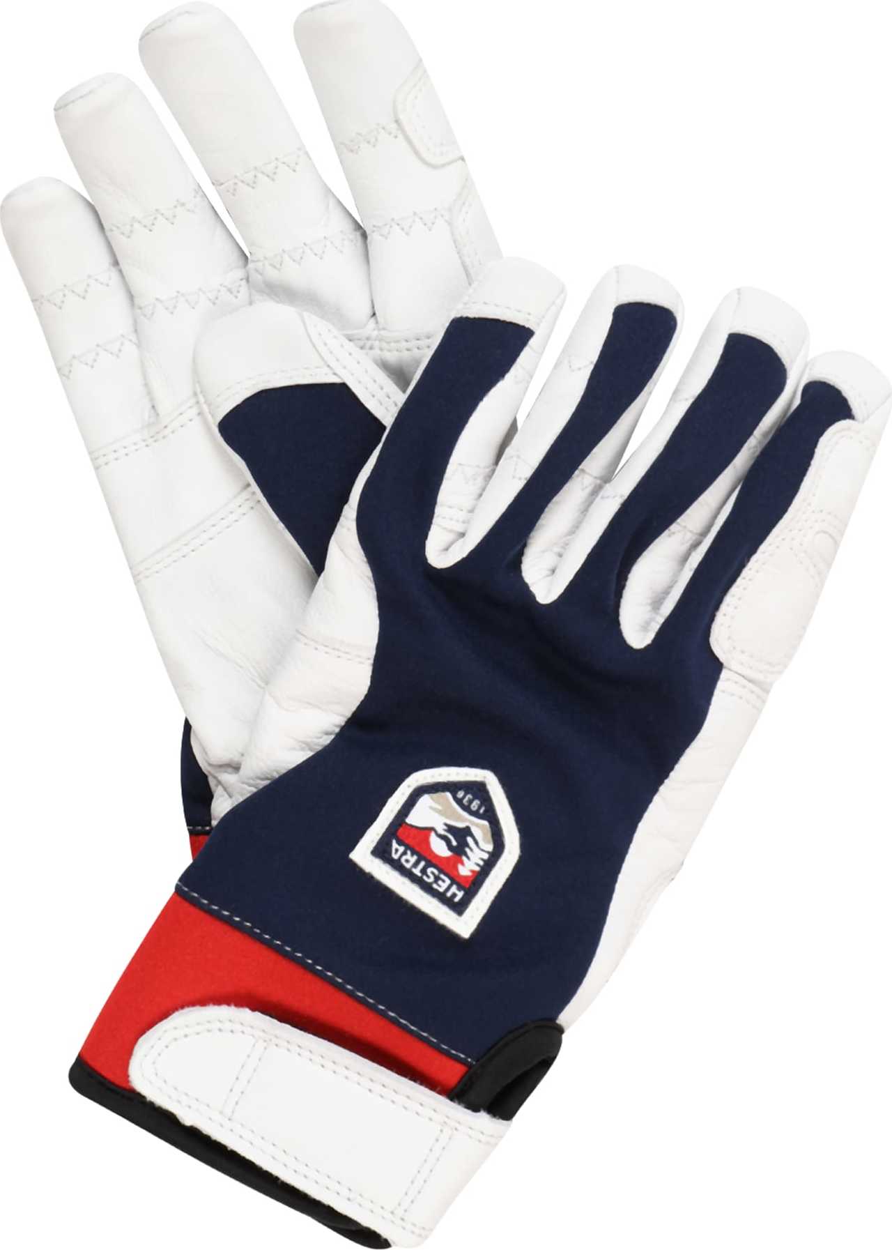 Hestra Sportovní rukavice 'Ergo Grip Active' námořnická modř / červená / bílá