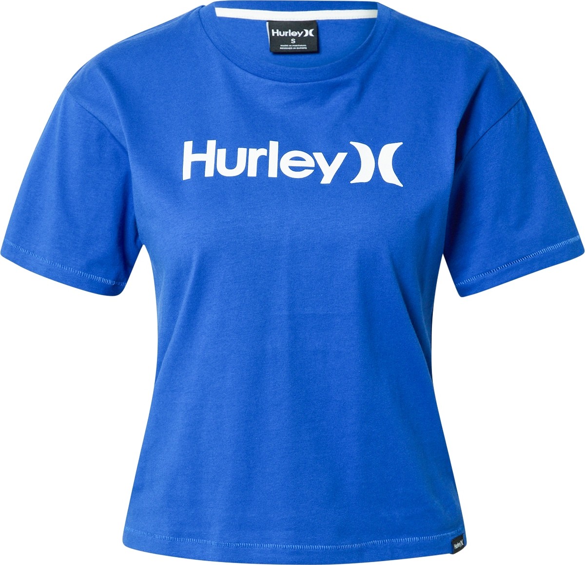 Hurley Funkční tričko modrá / bílá