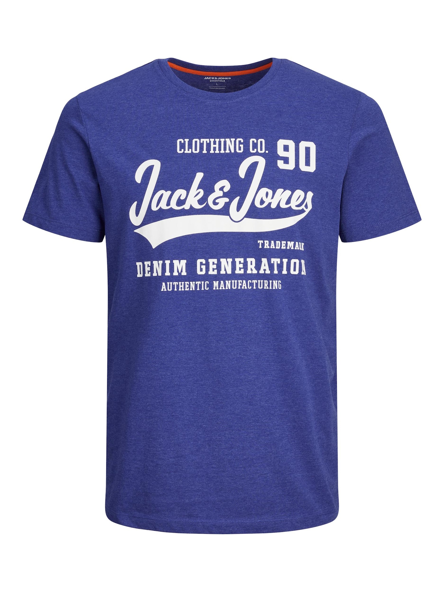 JACK & JONES Tričko tmavě modrá / bílá