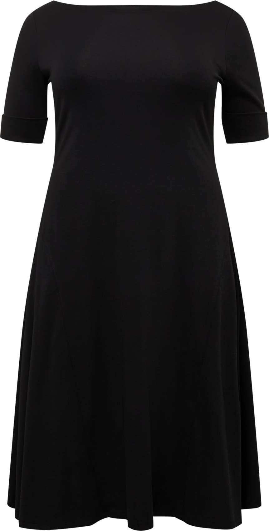 Lauren Ralph Lauren Plus Šaty 'MUNZIE' černá