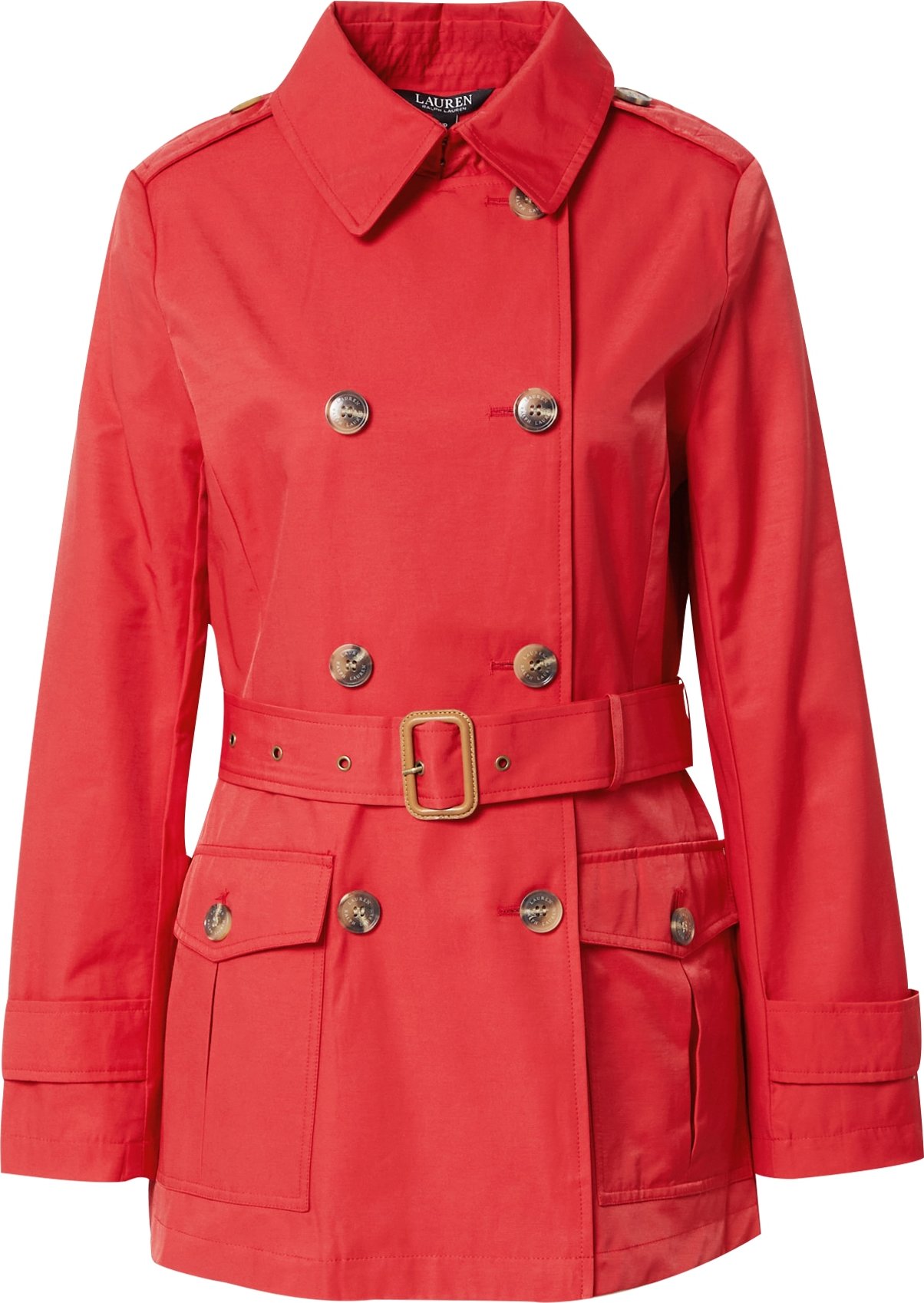 Lauren Ralph Lauren Přechodný kabát červená